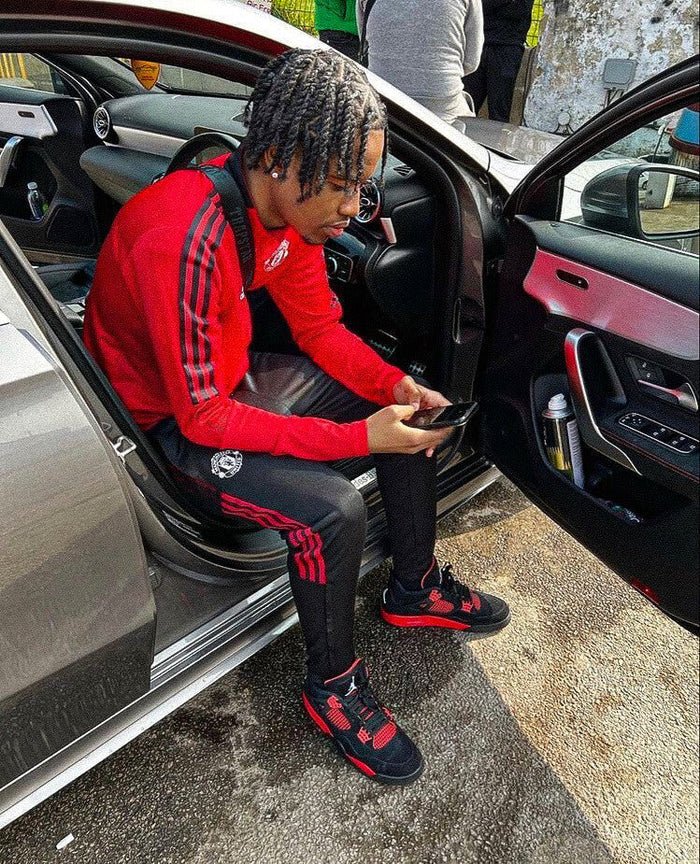 J4 Retro Red Thunder - Tygra Clothing